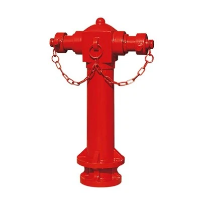2 måter brannhydrant med sikkerhetskjeder